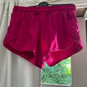 Lands’end hot pink shorts lined